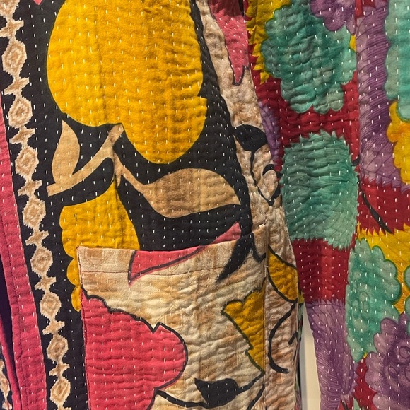 Kantha Open Jacket - Picture 5 of 5